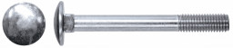 Болт М8*50 мебельный, с полукруглой головкой DIN603