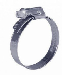 Хомут D-80-100/12 мм червячный Norma