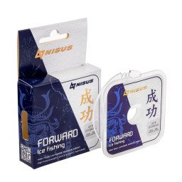 Леска FORWARD ICE FISHING 0,203mm/50m Nylon Transparent (N-FIF-0.203-50) Nisus