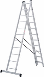 Лестница 3 х 11 алюминиевая Новая высота NV100