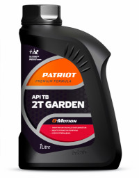 Масло моторное минеральное 2-тактное PATRIOT G-Motion 2Т GARDEN 1л