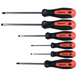 Набор отверток 6 шт трехкомпонентная рукоять CrV Fusion Matrix