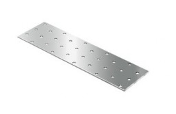 Пластина монтажная (R)PP9 200*80*2 мм / Пластина соединительная оцинкованная 80*200*2,0 мм