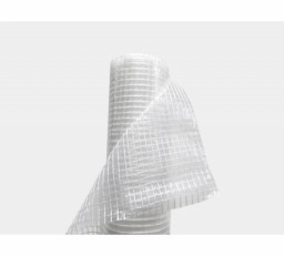 Пленка полиэтиленовая 100 мкм армир. 10 м х 2 м леска