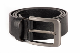 Ремень PRIDE натуральная кожа на черный PRLB-01BLK Нова-Текс