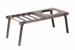 Решетка костровая СЛЕДОПЫТ с подставкой под казан