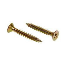 Саморез 3,5*32 крупный шаг желтопассированный  КРЕПЫЖ( 50 шт/уп)