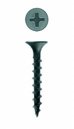 Саморез 3,5*32 потай оксид крупный шаг КРЕПЫЖ ( 50 шт/уп)