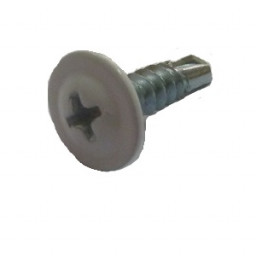 Саморез 4,2*16 п/сф п/ш сверло  RАL 9003