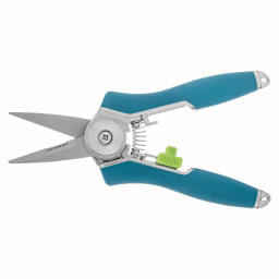 Секатор цветочный 150 мм металлические обрезиненные рукоятки LUXE PALISAD