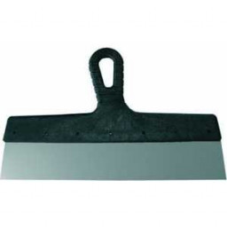 Шпатель 200 мм фасадный из нержавеющей стали, пластмассовая ручка//СИБРТЕХ