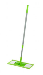 Швабра микрофибра стал телескопическая ручка 75-125 см