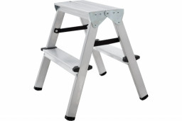 Стремянка 2 ступени двухсторонняя Новая Высота