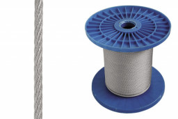 Трос D-10 мм. стальной DIN3055 / цена за метр