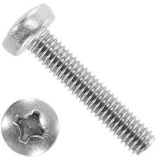 Винт 6*40 цилиндрическая головка, крест, нержавеющей сталь DIN 7985 А2